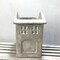 Decorative Grey Cement House Planter for Succulents Tabletop Garden Decor